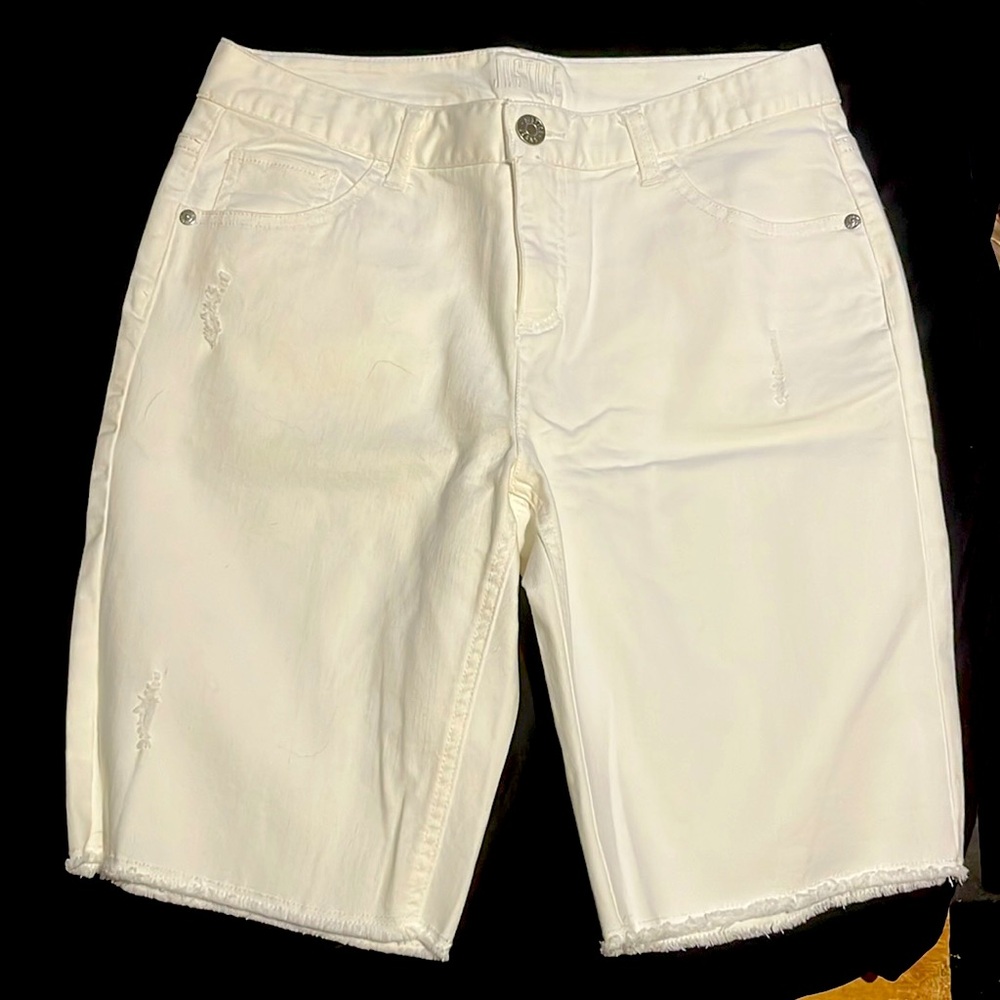 Girls denim short